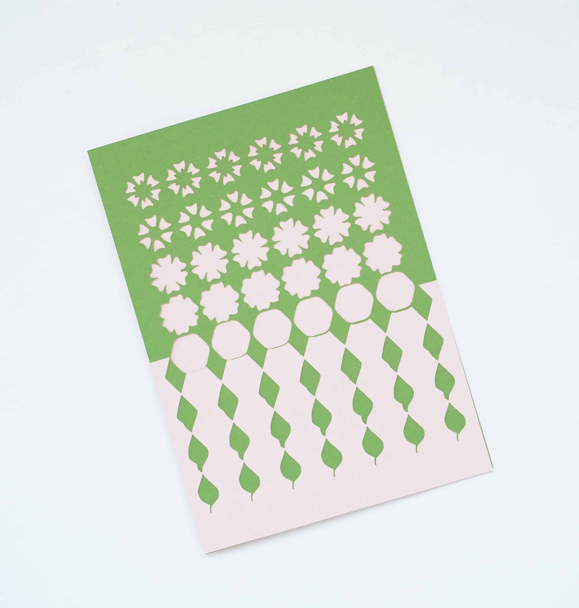Floral Tessellation Card